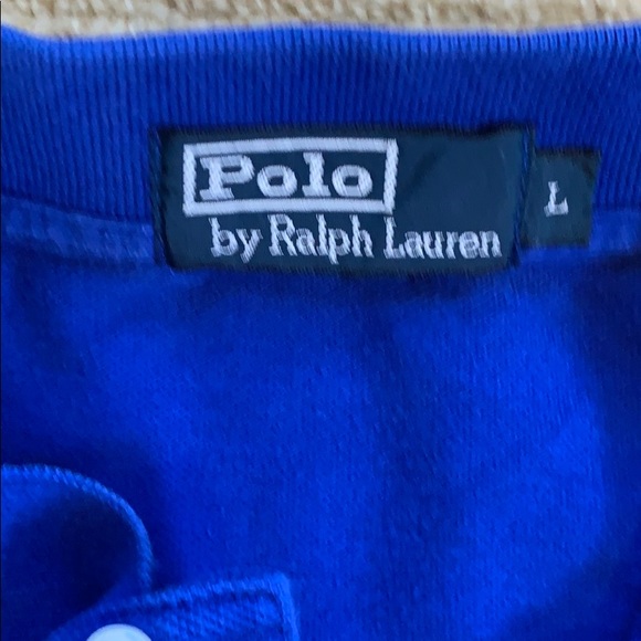Men’s Polo, by Ralph Lauren, polo t shirt, large - Picture 2 of 3